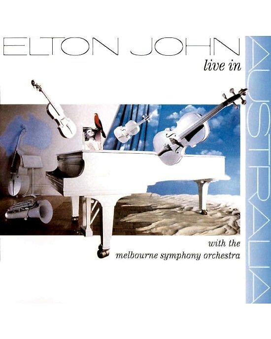 Elton John – Live In Australia With The Melbourne Symphony Orchestra (2LP) Plak (Sıfır - Kapalı Ambalaj)