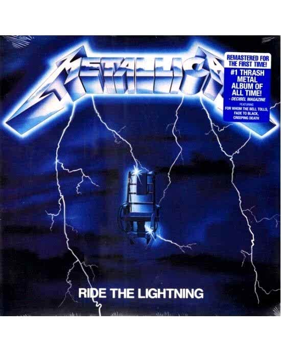 Metallica – Ride The Lightning (LP) Plak (Sıfır - Kapalı Ambalaj)