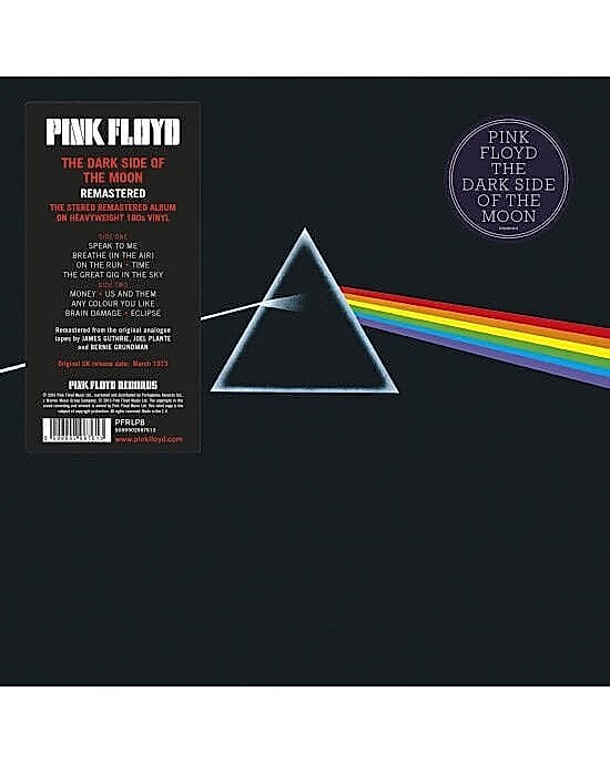 Pink Floyd – The Dark Side Of The Moon (2016 Remastered) (LP) Plak (Sıfır - Kapalı Ambalaj)
