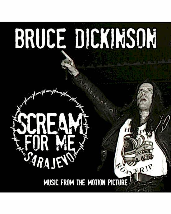 Bruce Dickinson – Scream For Me Sarajevo (LP) Plak (Sıfır - Kapalı Ambalaj)