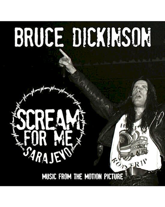 Bruce Dickinson – Scream For Me Sarajevo (LP) Plak (Sıfır - Kapalı Ambalaj)