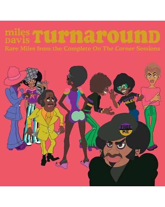 Miles Davis – Turnaround: Unreleased Rare Miles From The Complete On The Corner Sessions (RSD 2023 Sky Blue Vinyl) Plak